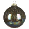 Glas-Weihnachtskugeln Holo Glimmer^Depot Clearance