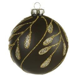 Glas-Weihnachtskugel Ranke^Depot Hot