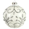 Glas-Weihnachtskugel Relief^Depot Fashion