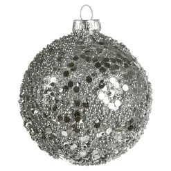 Glas-Weihnachtskugel Roundgranulat^Depot Best