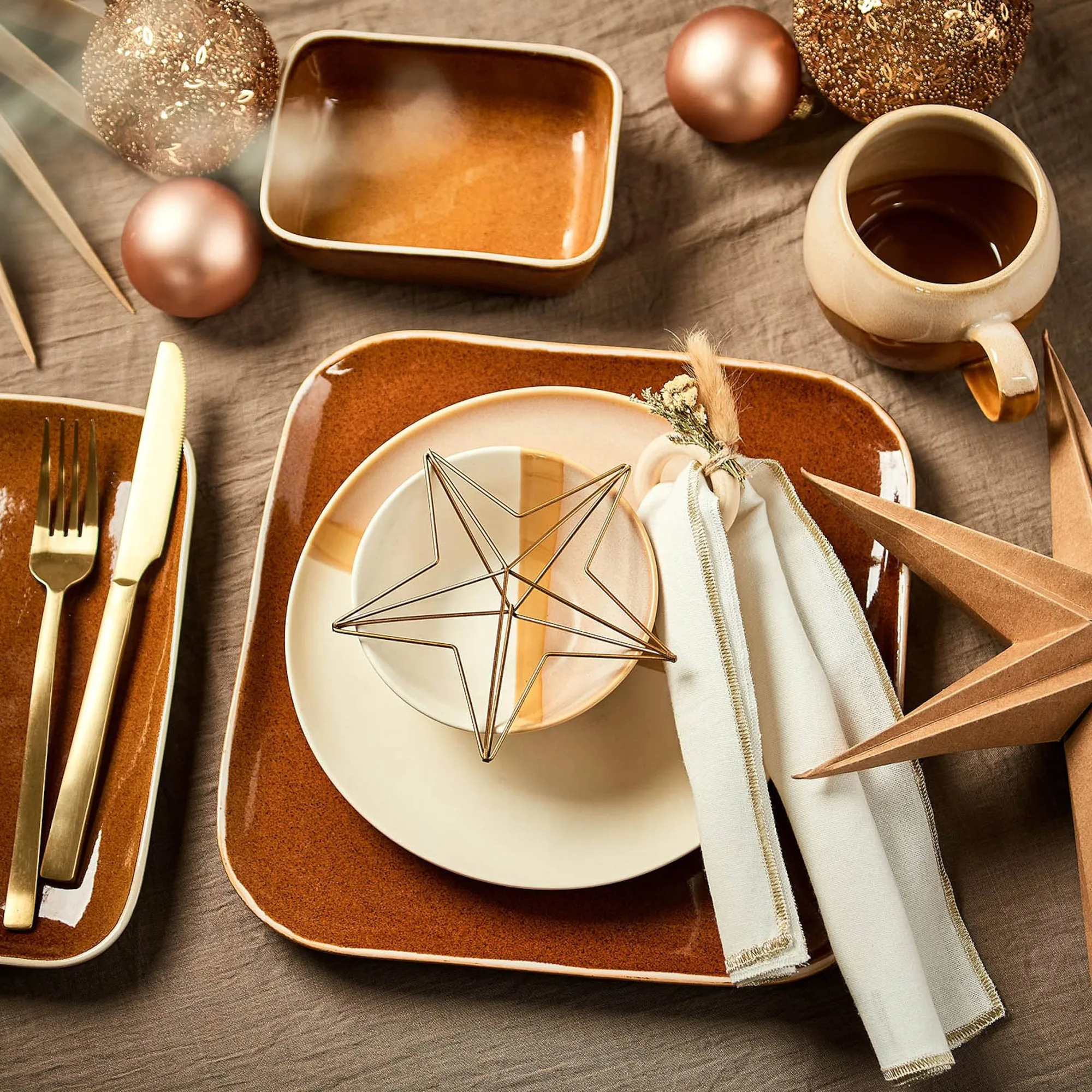 Glas-Weihnachtskugel-Set^Depot Fashion