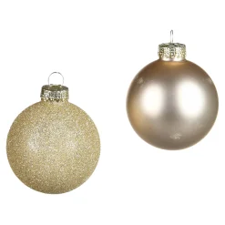Glas-Weihnachtskugel-Set Glam Mix^Depot Sale