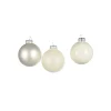 Glas-Weihnachtskugel-Set Glimmermix^Depot Fashion