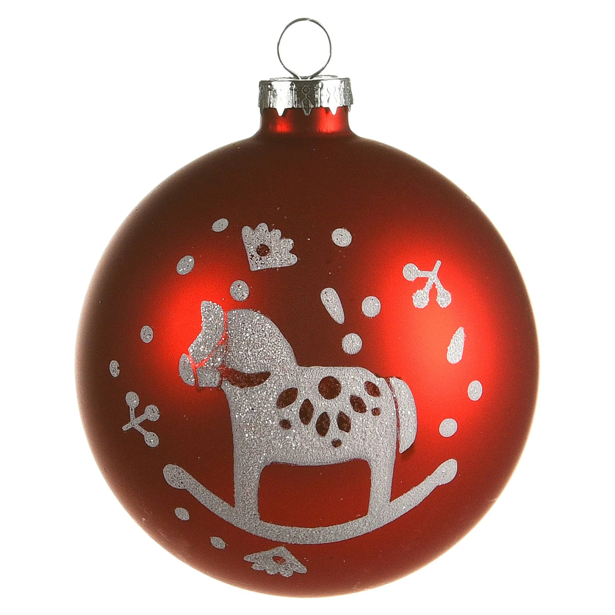 Glas-Weihnachtskugel Tiere Folklore^Depot Clearance