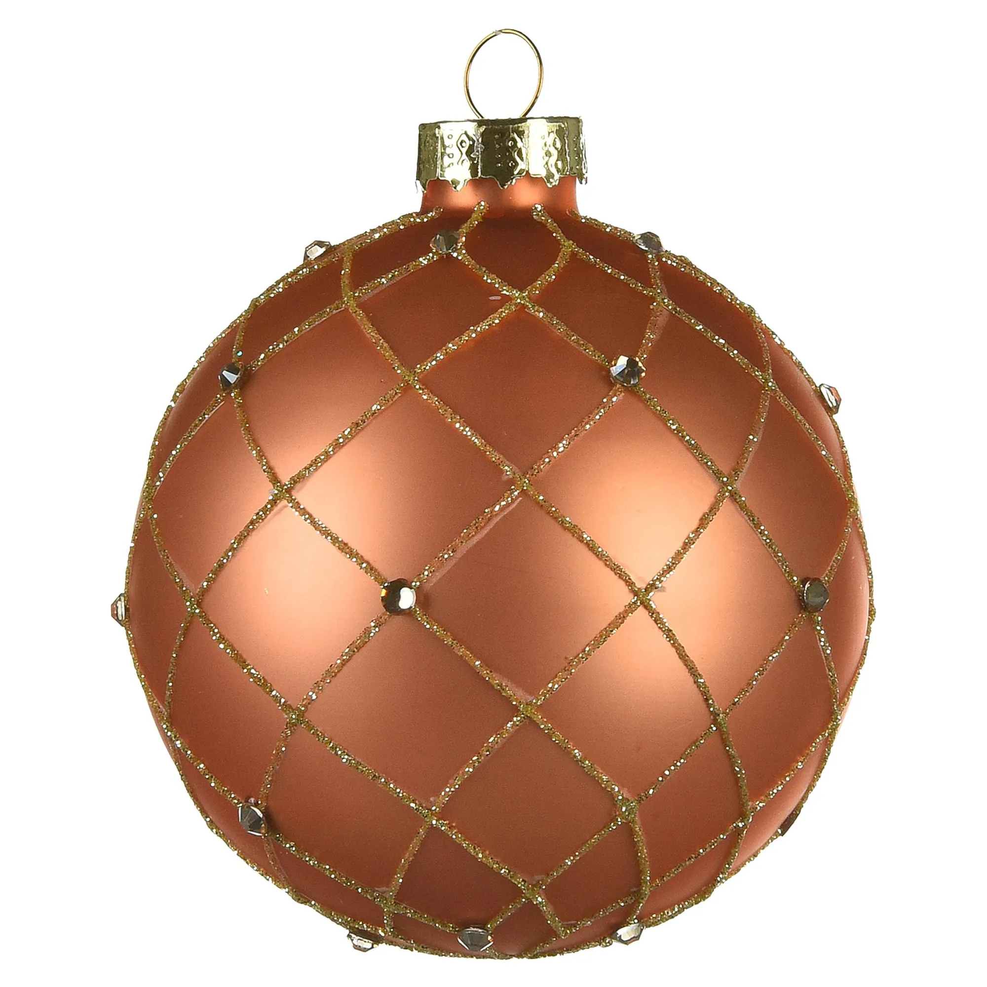 Glas-Weihnachtskugel Vintage Glam^Depot Clearance