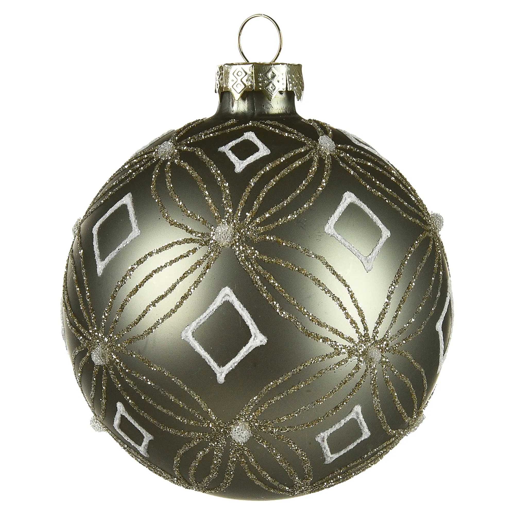 Glas-Weihnachtskugel Vintage Glam^Depot Outlet