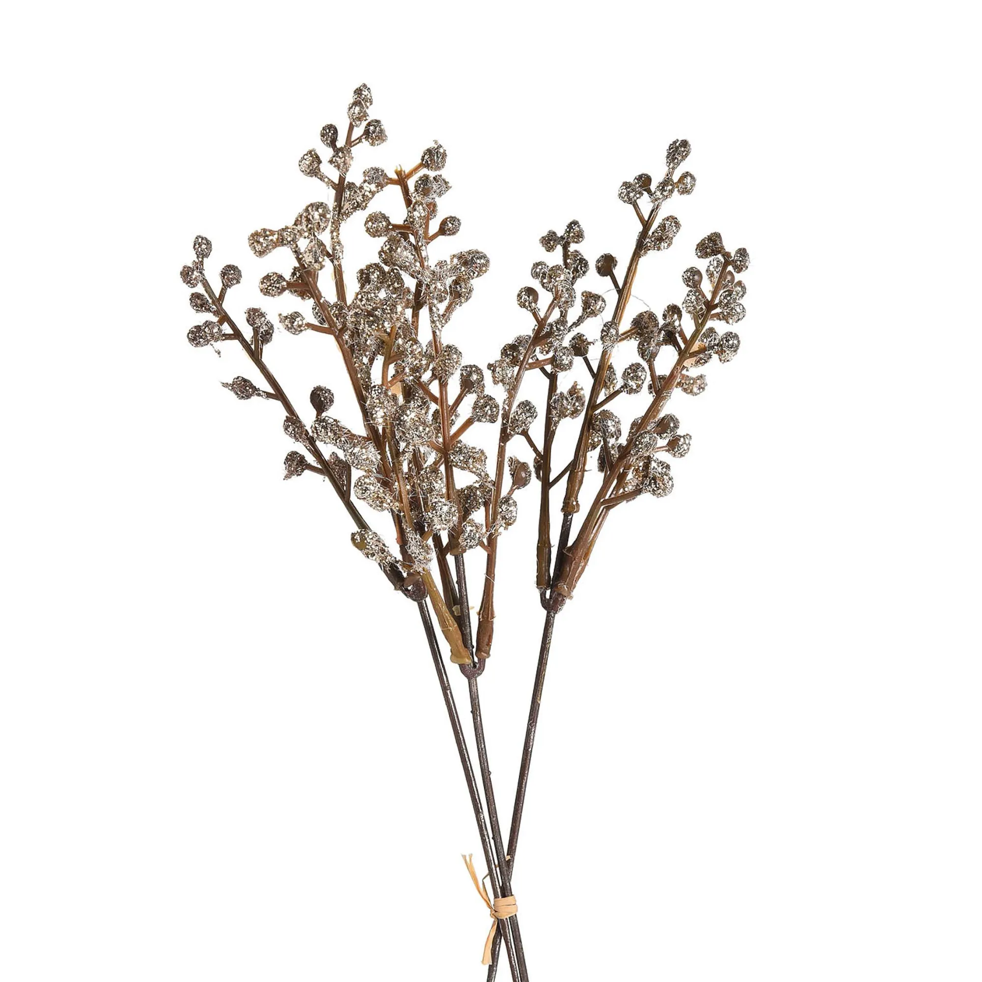Glitzer-Kunst-Blumenpick Beeren^Depot Discount