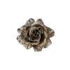 Glitzer-Kunstblume Rose Auf Clip^Depot Clearance