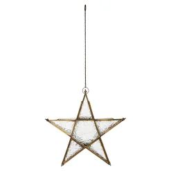 Hange-Teelichthalter Antik Stern^Depot Store