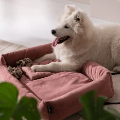 Haustier-Samt-Kuschelsofa Velvet^Depot Store