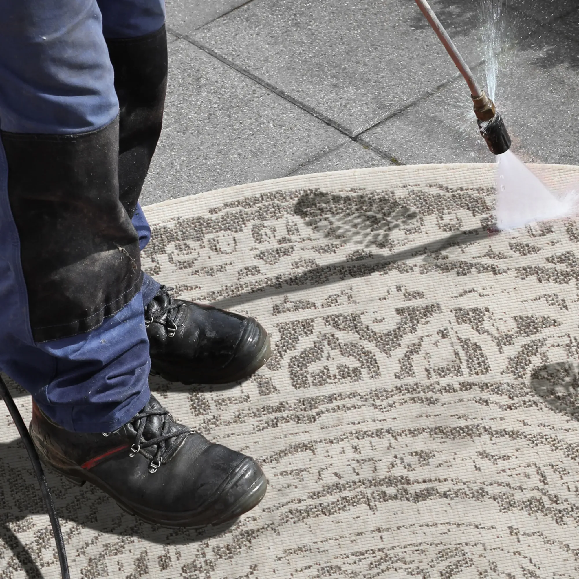 Outlet Depot In- & Outdoor-Teppich Almi, Wendbar