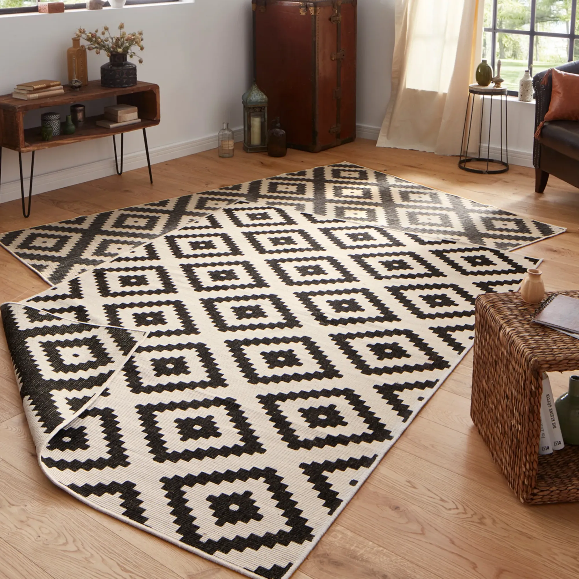 Discount Depot In- & Outdoor-Teppich Malta, Wendbar