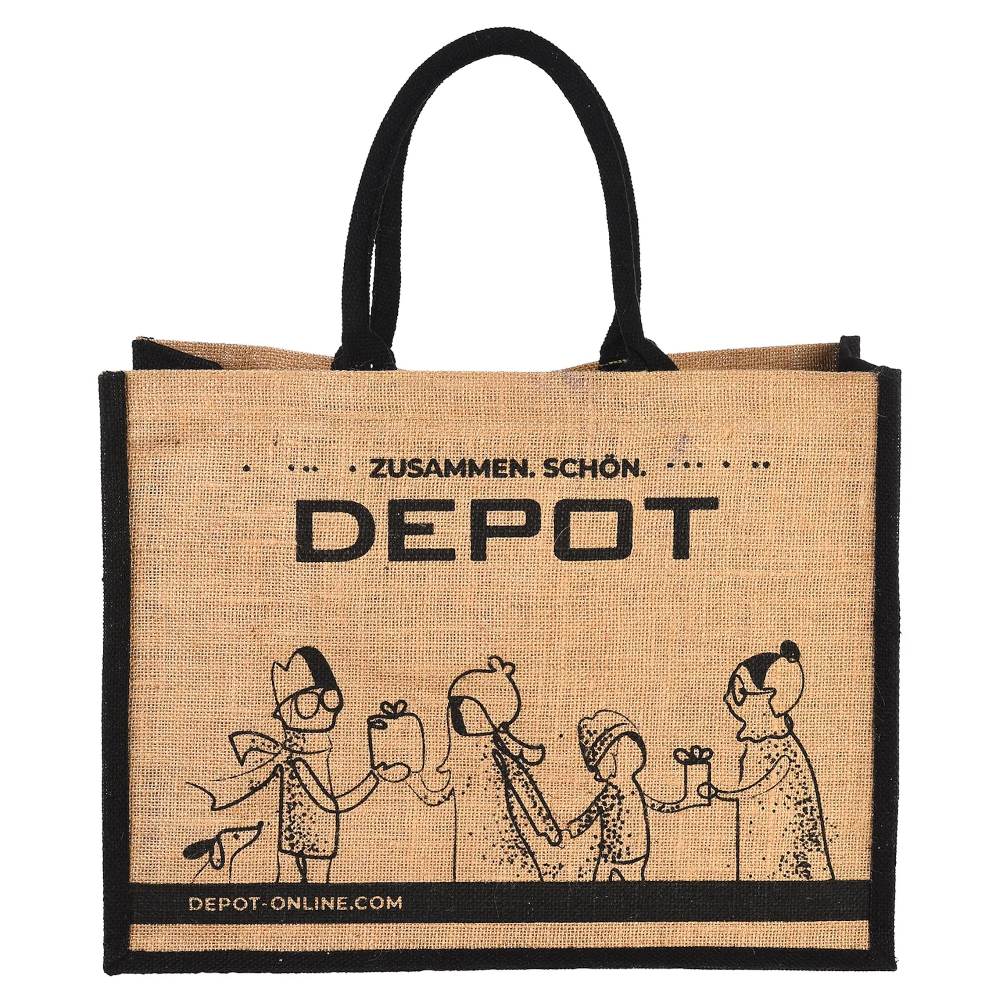 Jutetasche Xmas^Depot Store