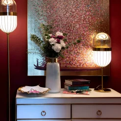 Online Depot Kare Bild Touched Flower Boat