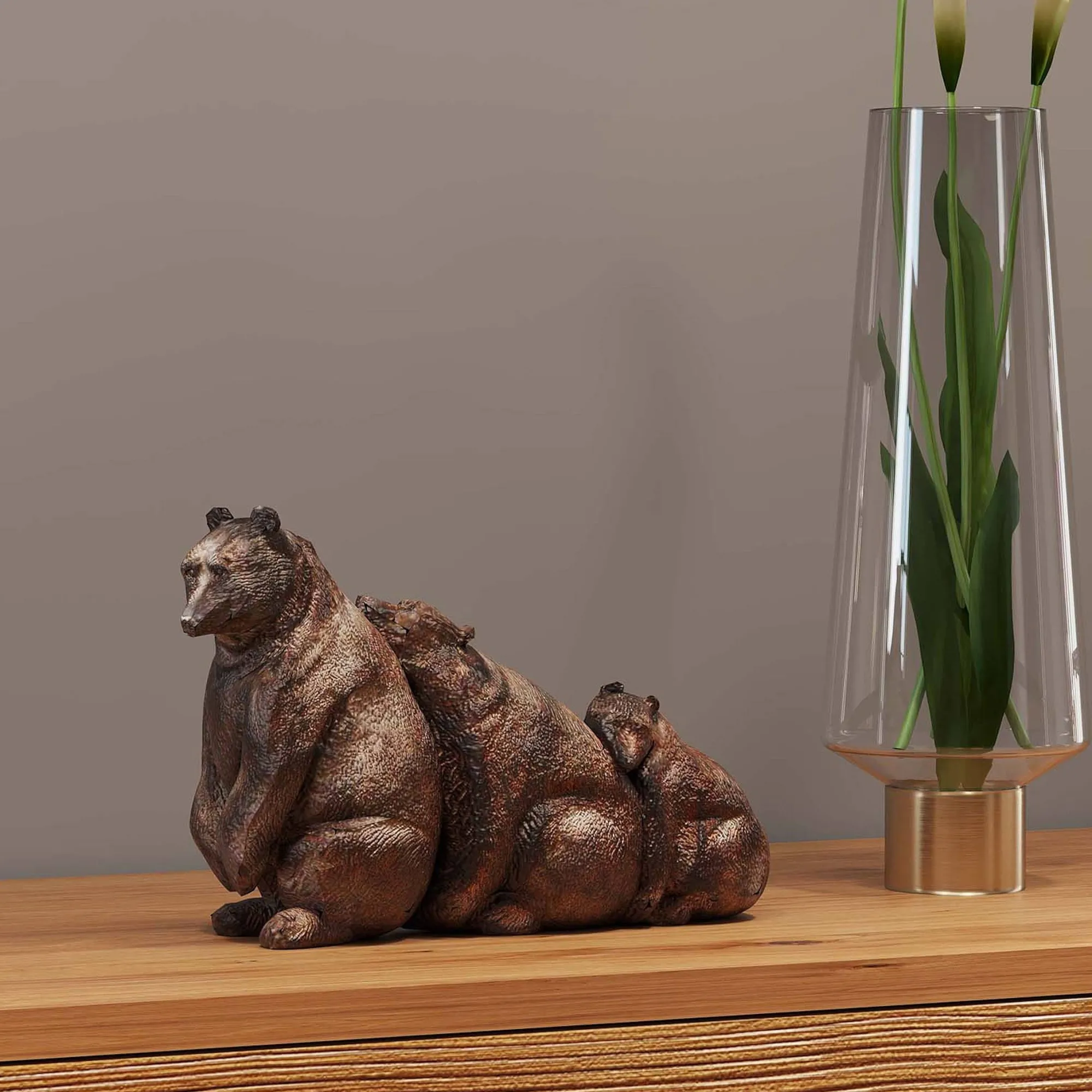 Kare Deko-Figur Bear Family^Depot Clearance