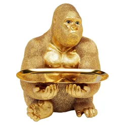 Kare Deko-Figur Gorilla Butler Mit Tablett^Depot New