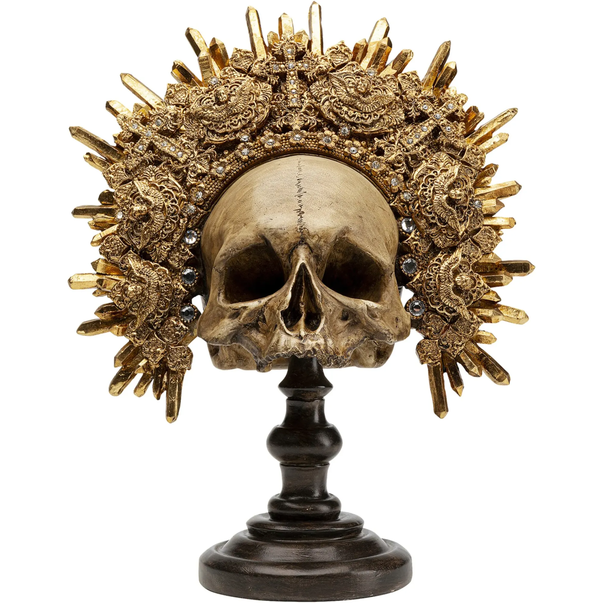 Online Depot Kare Deko-Objekt King Skull
