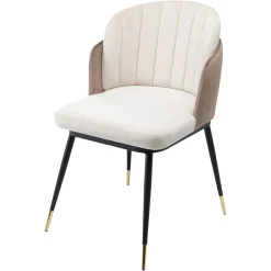 Cheap Depot Kare Samt-Stuhl Hojas