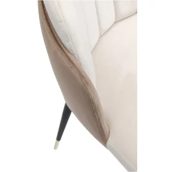 Cheap Depot Kare Samt-Stuhl Hojas