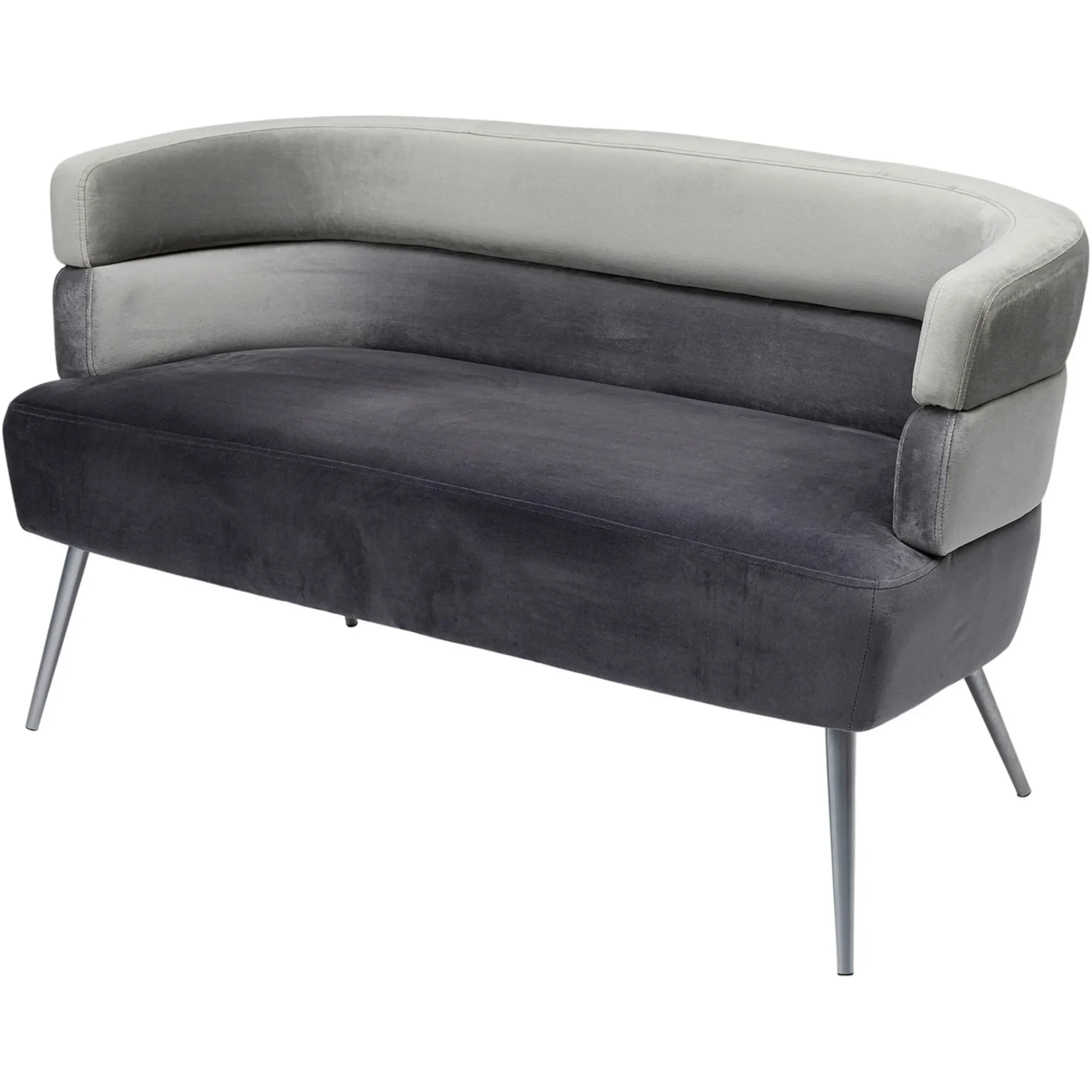 Clearance Depot Kare 2-Sitzer Samt-Sofa Sandwich