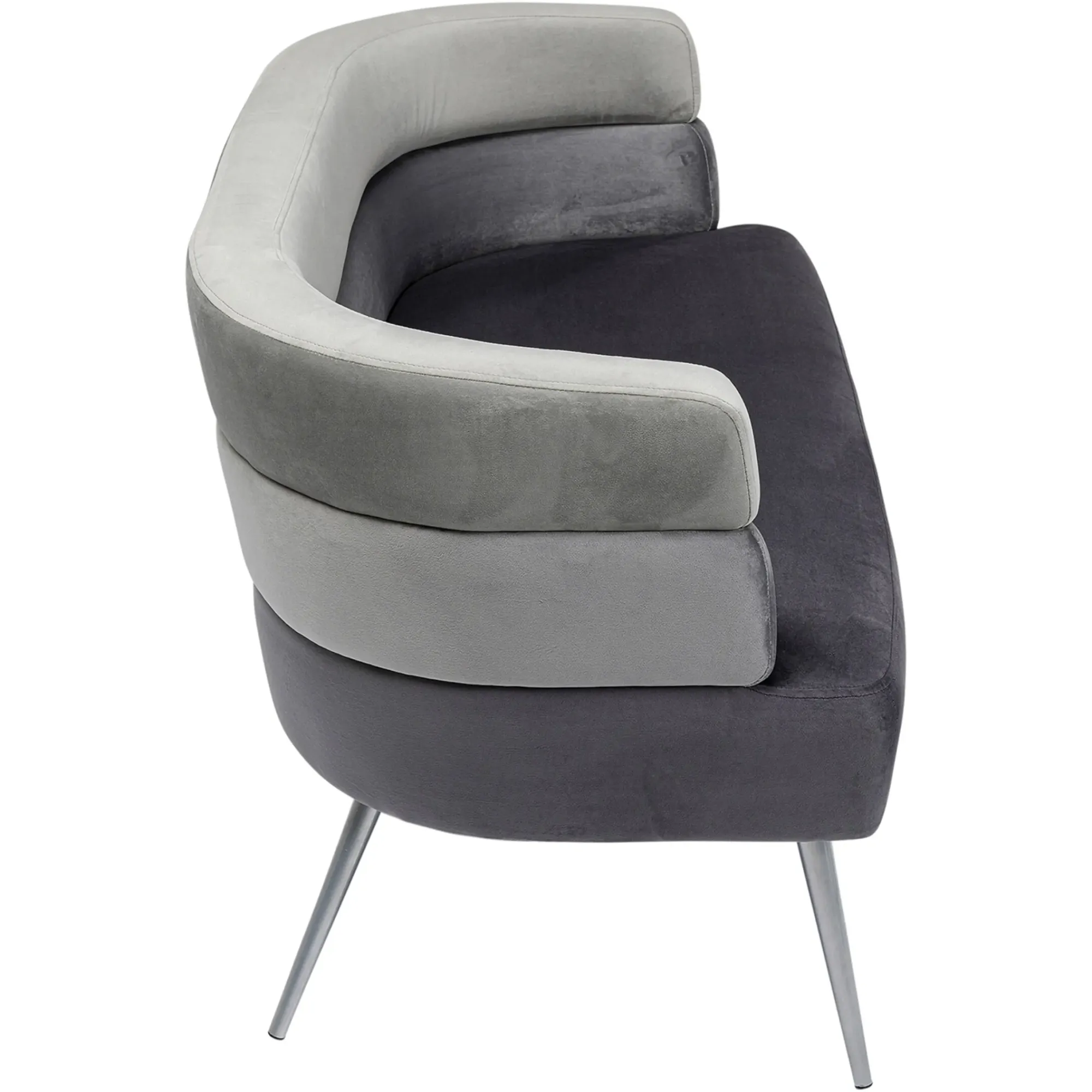 Clearance Depot Kare 2-Sitzer Samt-Sofa Sandwich
