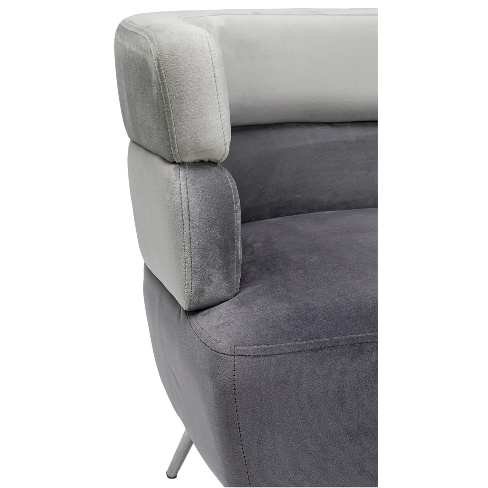 Clearance Depot Kare 2-Sitzer Samt-Sofa Sandwich