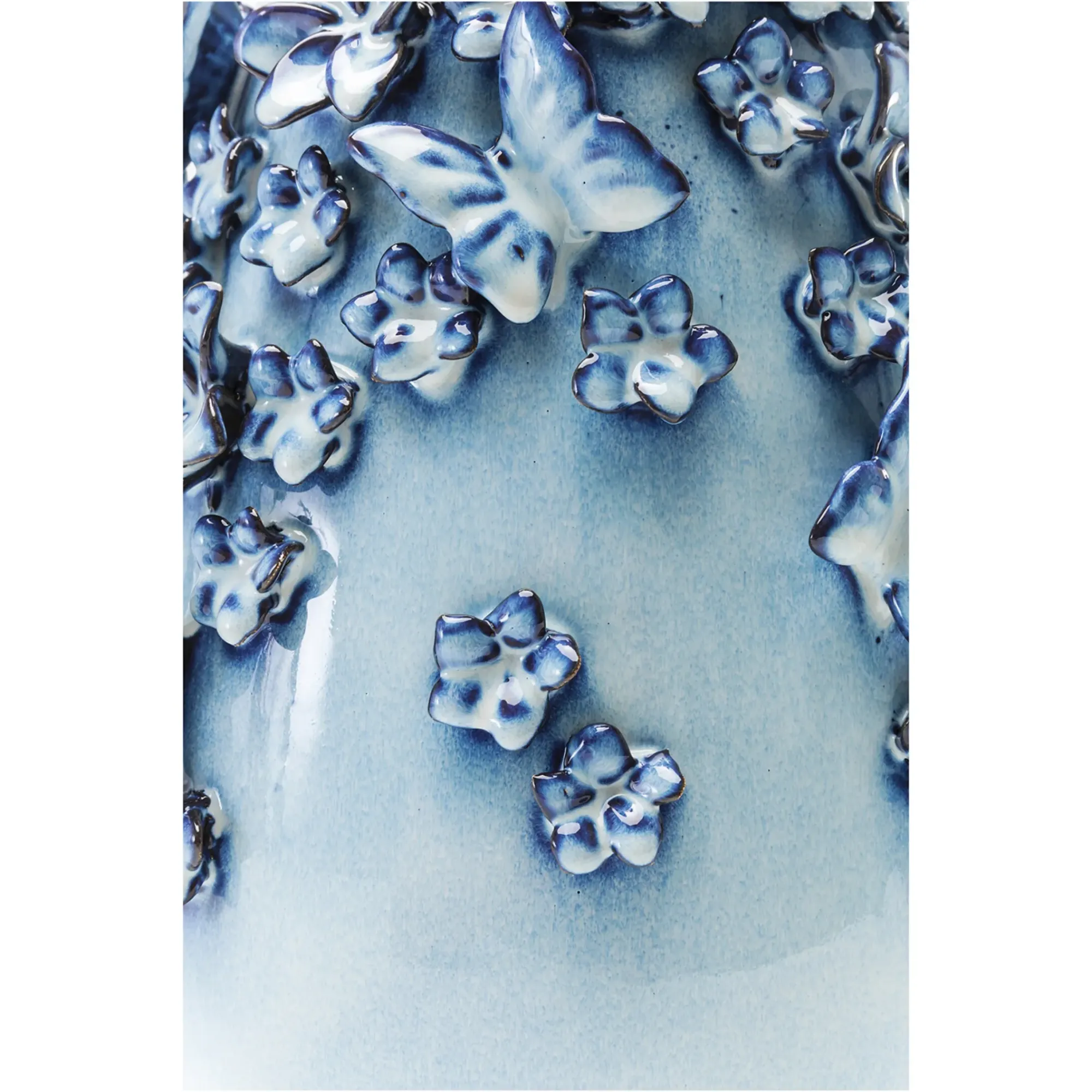 Online Depot Kare Vase Butterflies