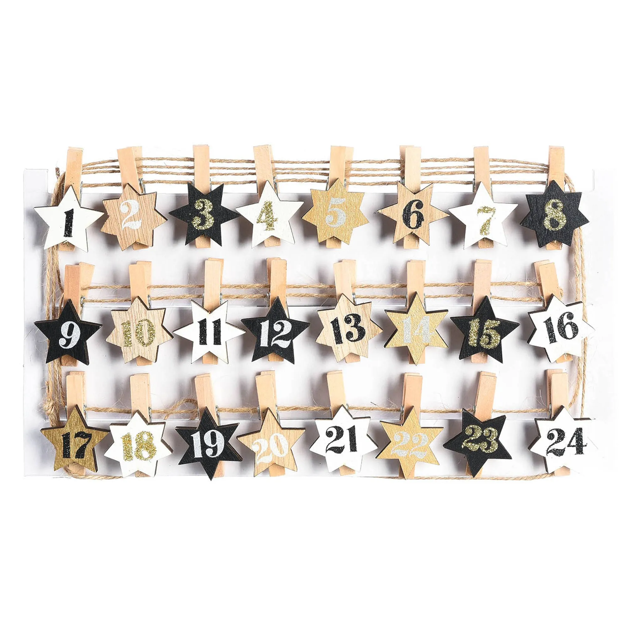 Klammern-Set Advent^Depot Outlet