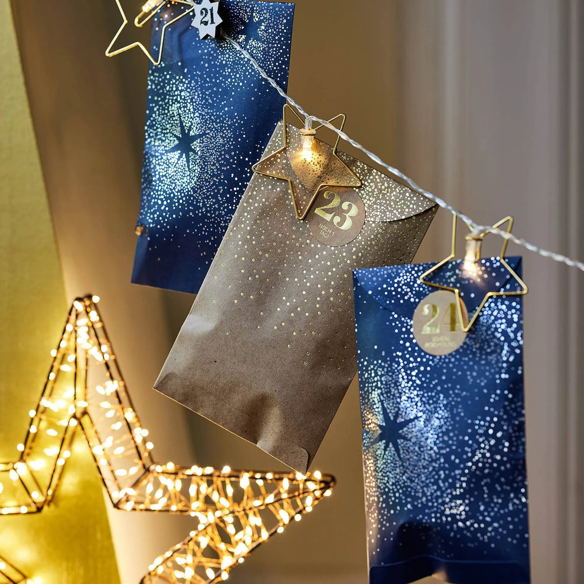 Klammern-Set Advent^Depot Outlet