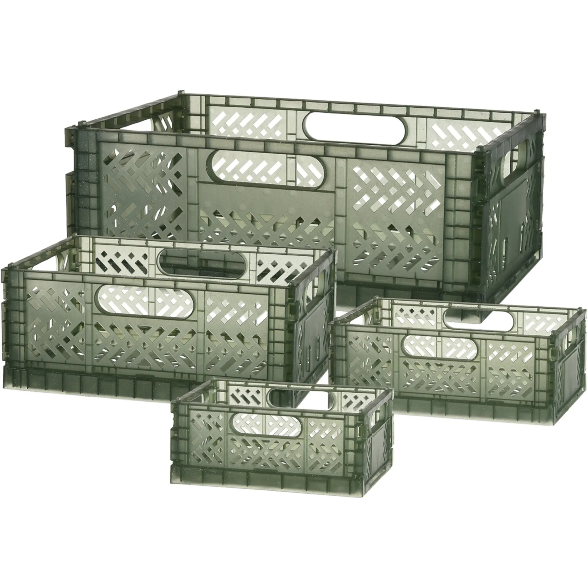 Cheap Depot Klappboxen-Set Glitter