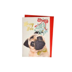 Klappkarte Mops^Depot Fashion