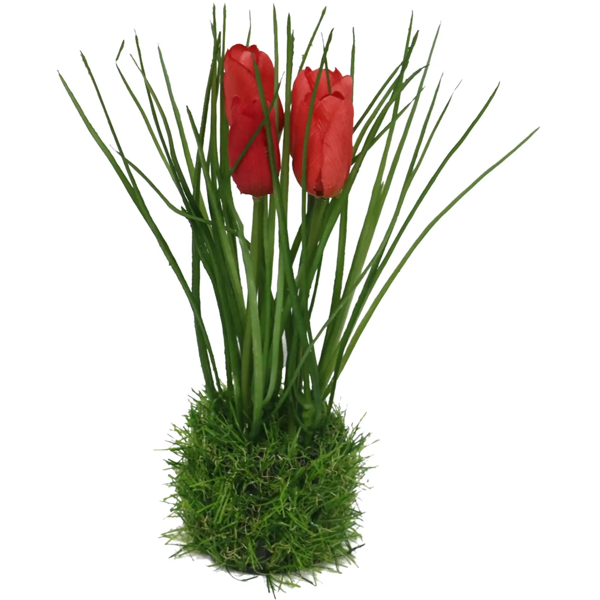 Clearance Depot Kunstblume Tulpe Im Grasball