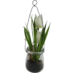 Discount Depot Kunstblume Tulpe In Glasvase