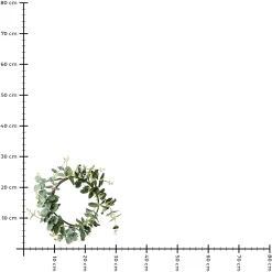 Discount Depot Kunstkranz Eukalyptus