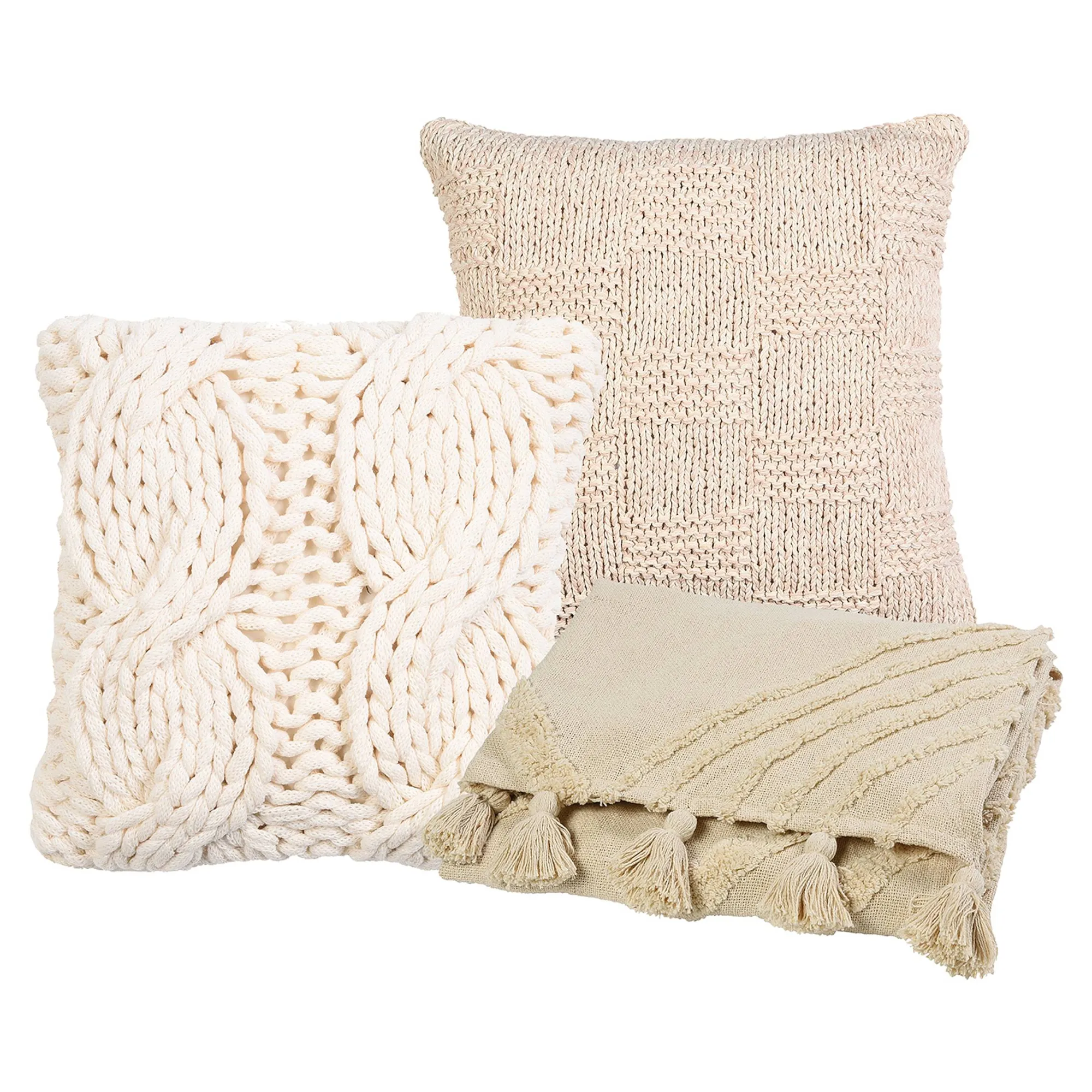 Kuschel-Set Creme Love^Depot Outlet