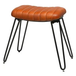 Flash Sale Depot Leder-Hocker Vitus