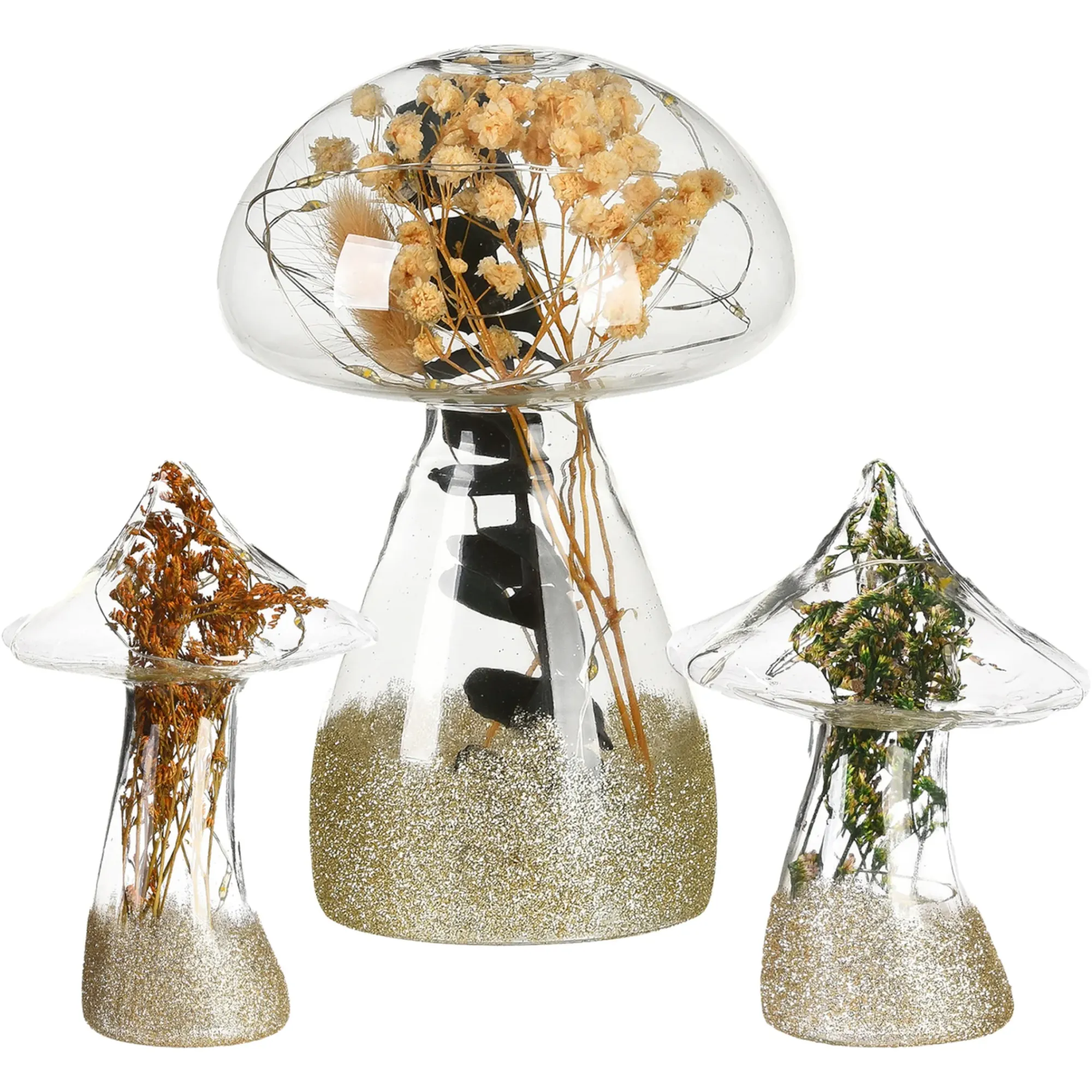 Shop Depot Led-Lichtobjekt-Set Pilz