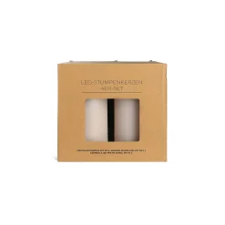 Led-Stumpenkerzen-Set^Depot Shop