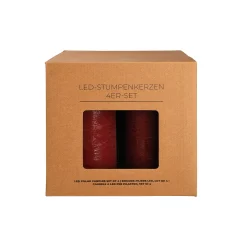 Led-Stumpenkerzen-Set^Depot Shop