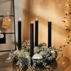 Lichterkette Glitzerblattchen^Depot Cheap