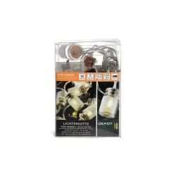 Lichterkette Gläser, 10 Led, Batteriebetrieben^Depot Flash Sale