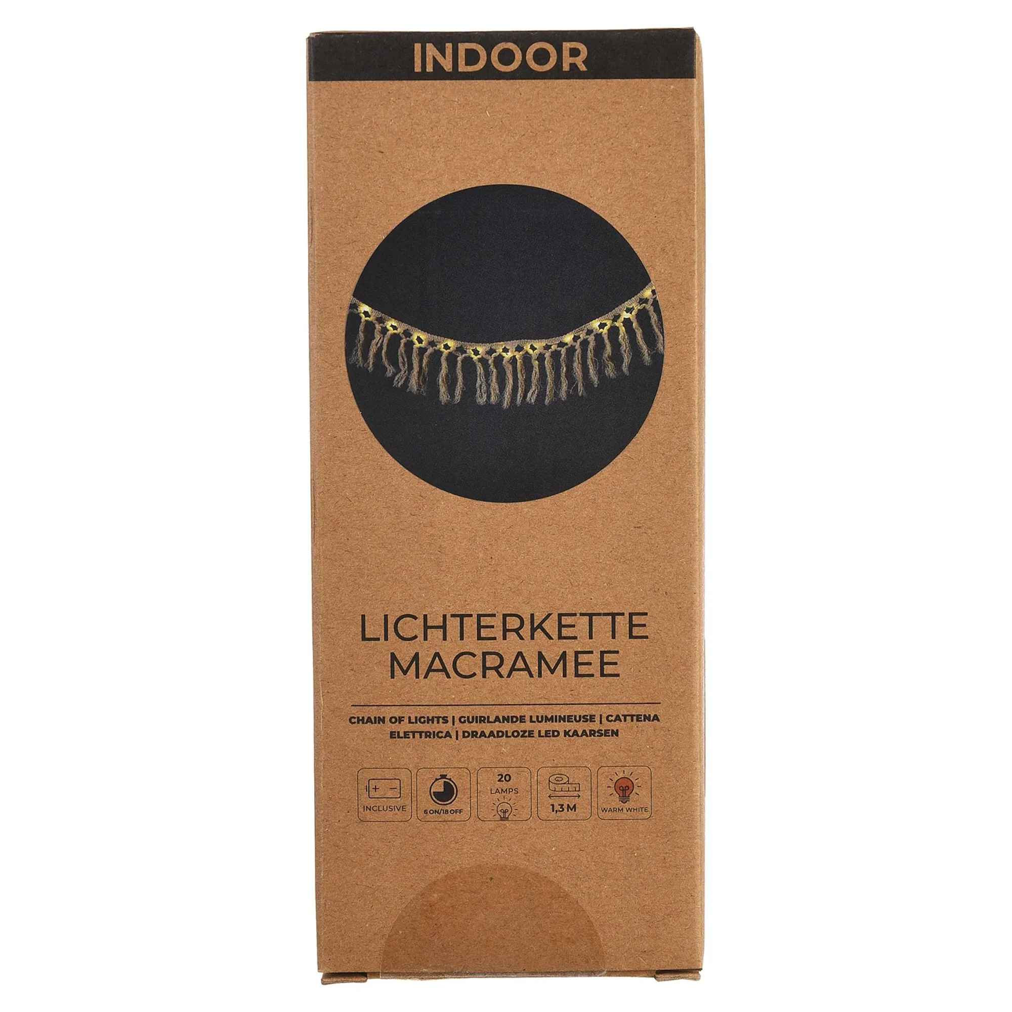 Lichterkette Makramee^Depot Cheap