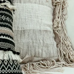 Shop Depot Makramee-Kissenhulle Stripe