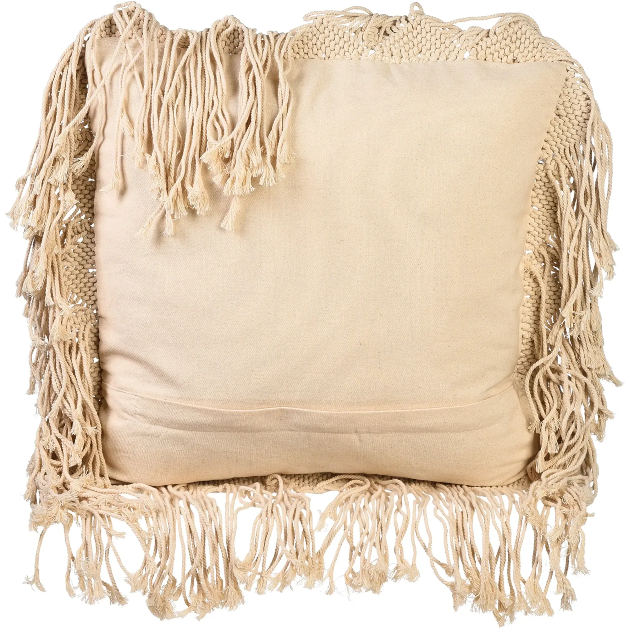 Shop Depot Makramee-Kissenhulle Stripe