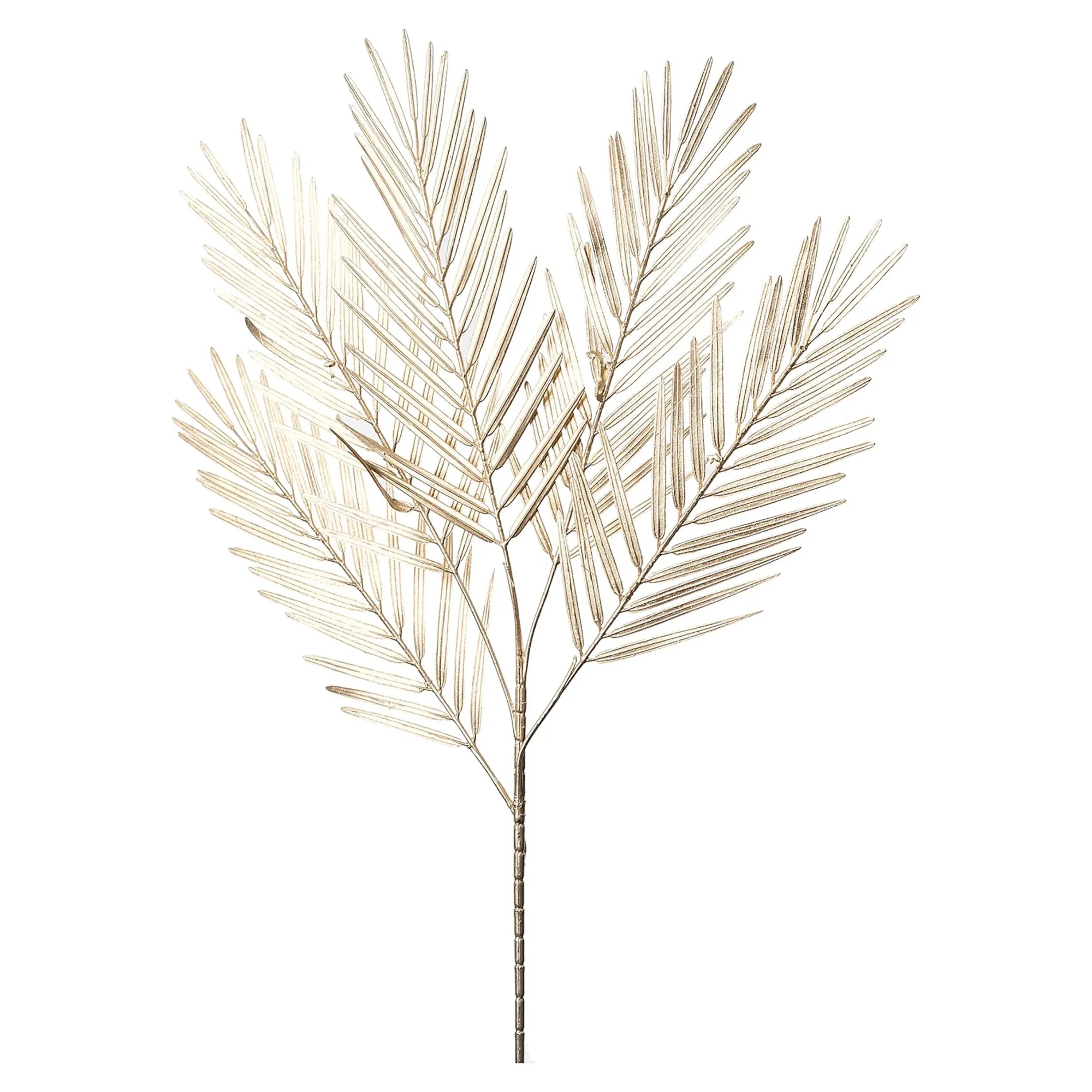 Metallic-Kunstblatt Palme^Depot Clearance