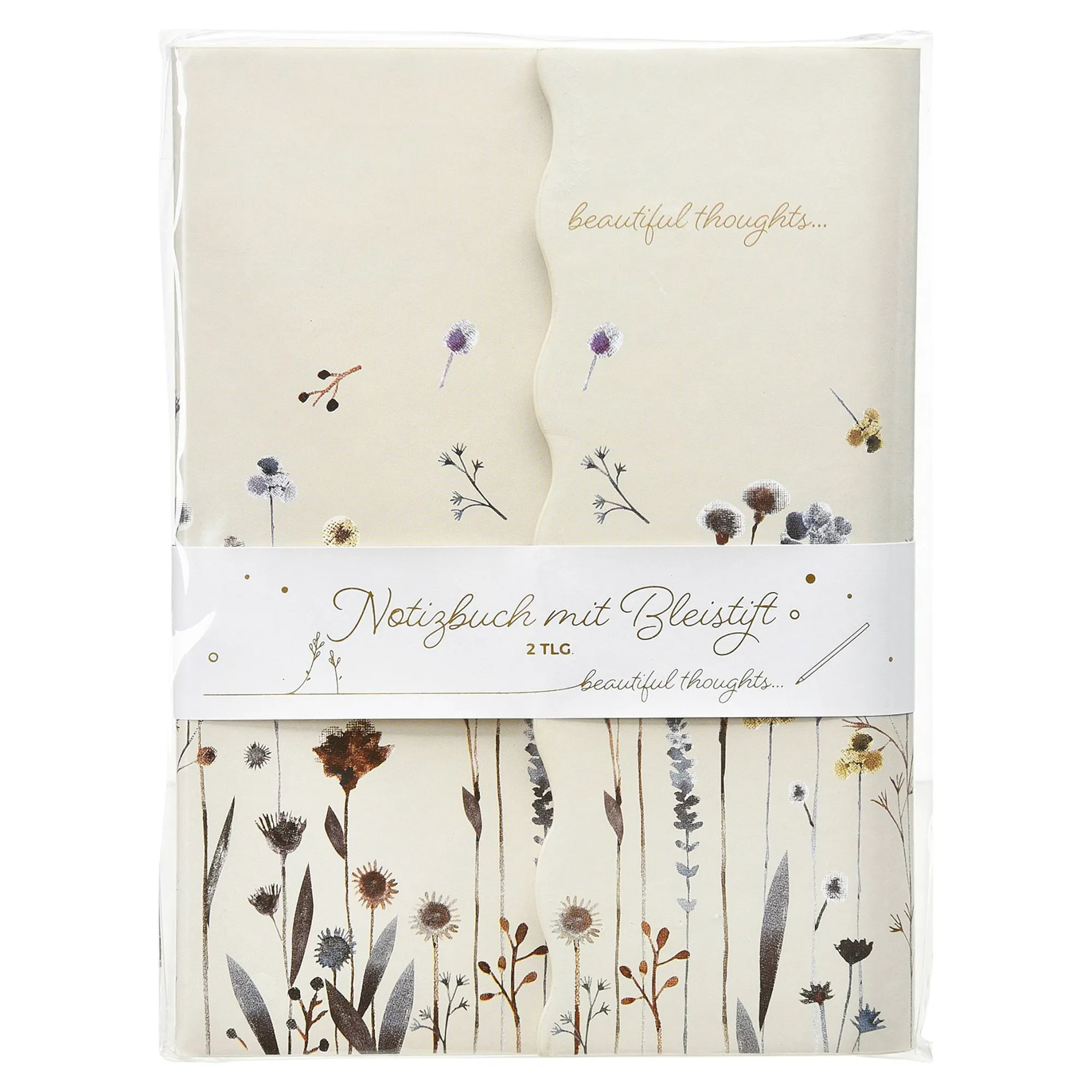 Notizbuch Beautiful Thoughts Mit Bleistift^Depot Outlet