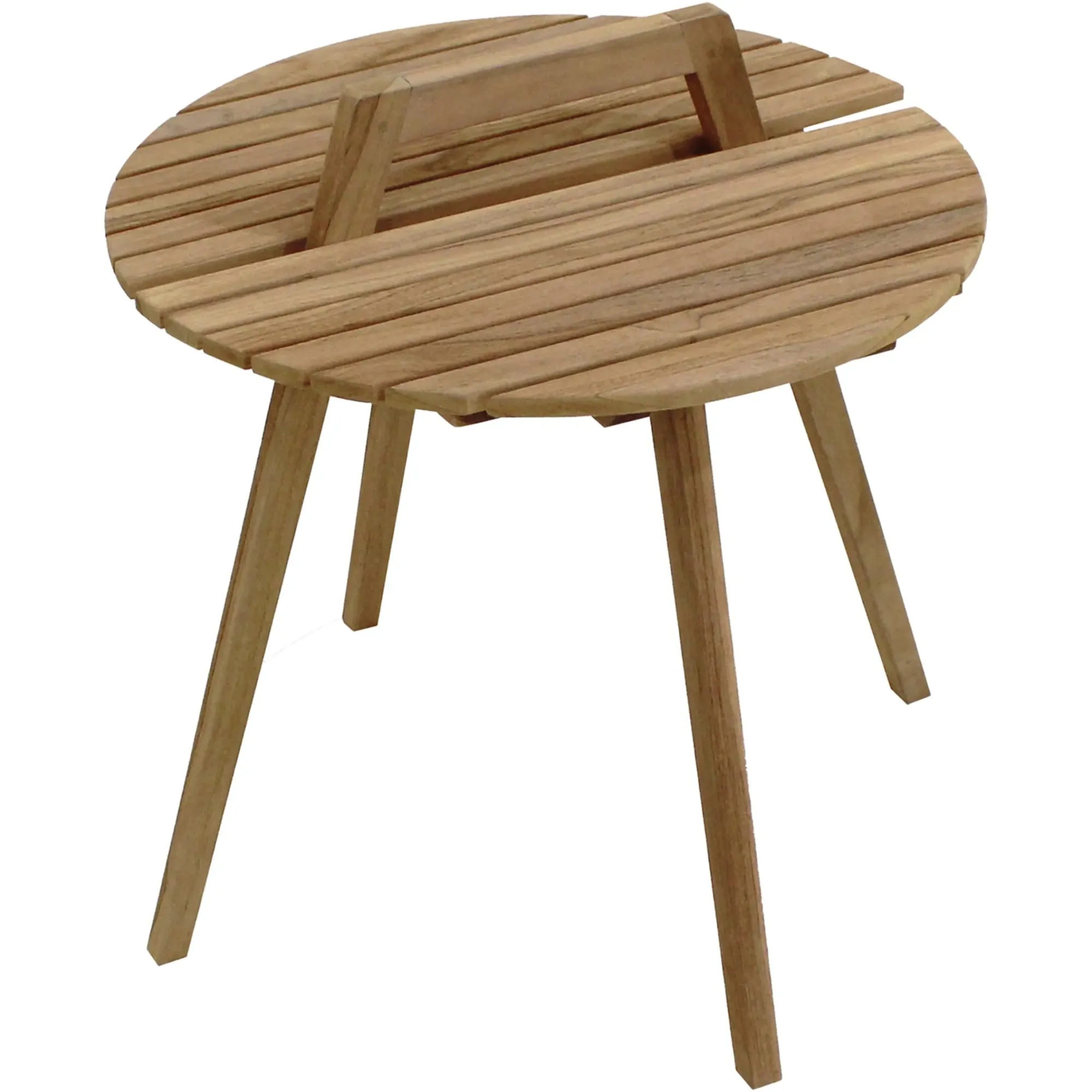 Flash Sale Depot Outdoor-Beistelltisch Alica Aus Teakholz