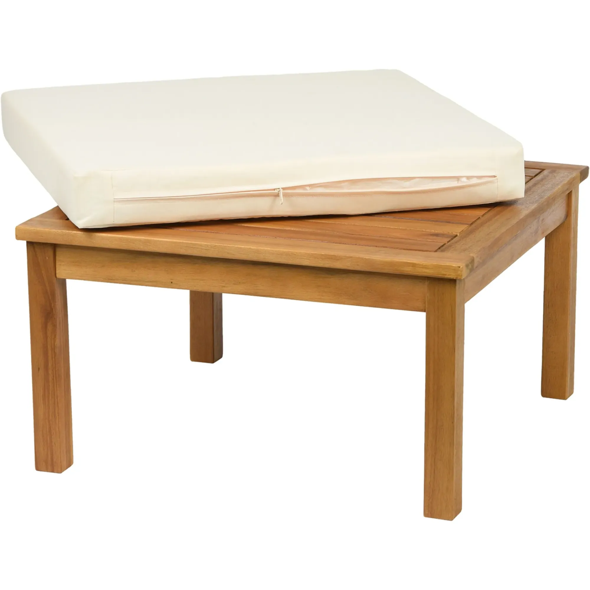 Online Depot Outdoor-Hockerelement Emil Aus Akazienholz, Modular