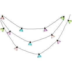 Fashion Depot Outdoor-Led-Lichterkette Colorful