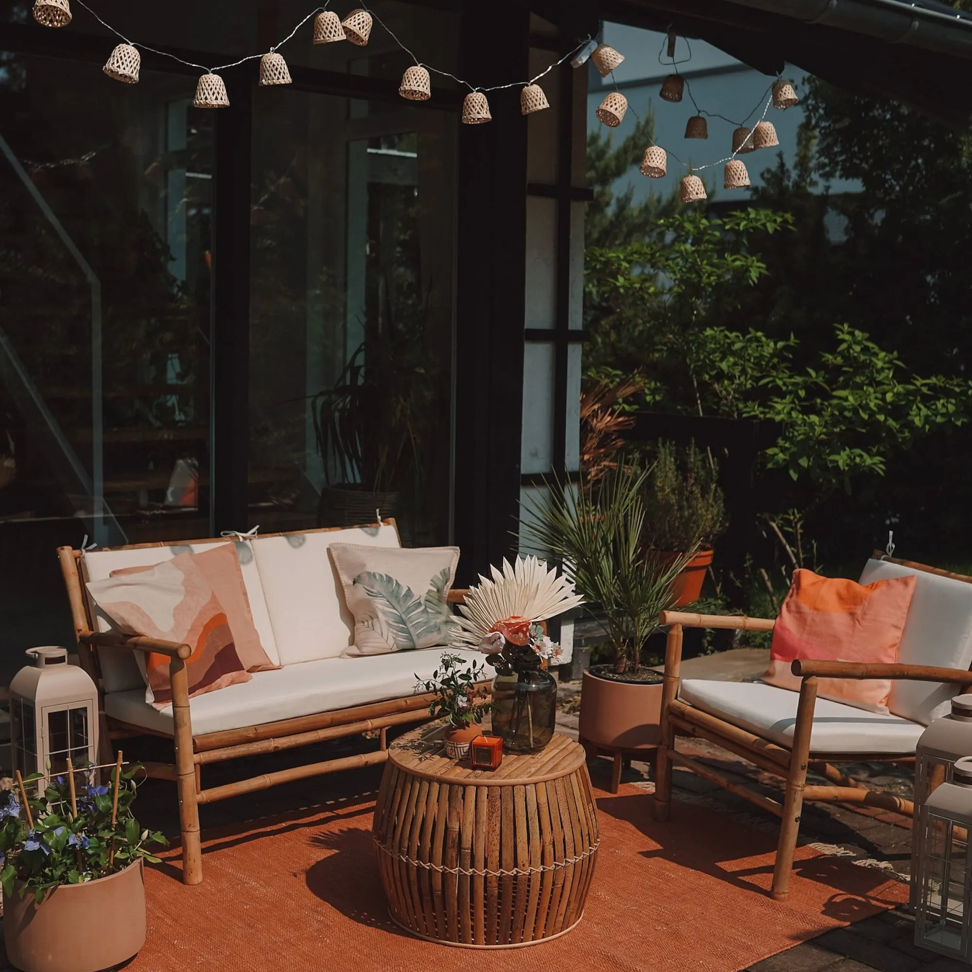 Outdoor-Led-Lichterkette Natural Shades^Depot Best